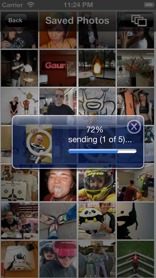 Screenshot #3 pour Bluetooth Photo Share