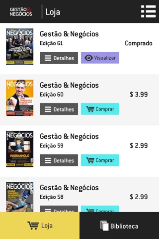 Revista Gestão & Negócios screenshot 3