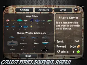 Atlantis Oceans HD Free Scuba Diving Shark Dolphin Fish Whale screenshot #6 for iPad