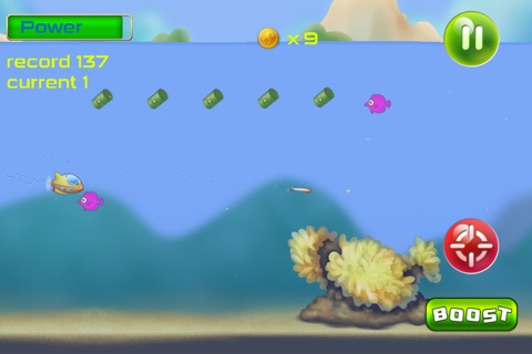 Jumping Submarine Game screenshot 2