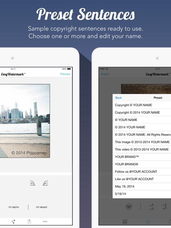 Easy Watermark for Video FREE - Insert Text Watermark or Signature on Your Video Clip.