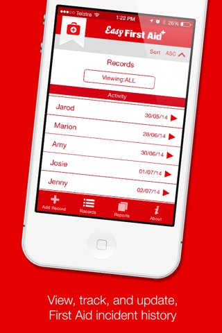 Easy First Aid - Incident & Treatment Record Keeping Tool screenshot 4