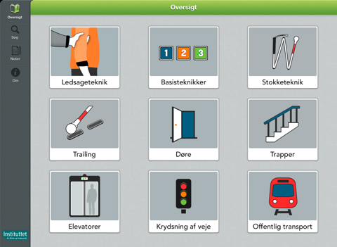 Screenshot #4 pour O&M-teknik – en guide til instruktører i Orientering og Mobility