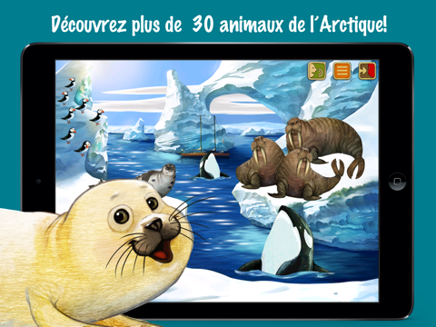 Screenshot #4 pour Pôle Nord - Aventures d'animaux pour les enfants