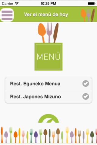 Ver El Menu De Hoy screenshot 3