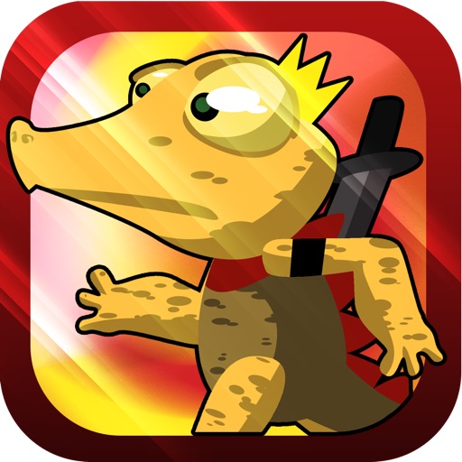 Green Reptile Ninja World All Stars FREE - Going Retro Arcade Style by Golden Goose Production icon