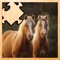 Animated Haflinger Horse-s Wood Puzzle With Beautiful Ponies - Gratis Educational Kids Game Fun For the Whole Family. Girls and Boys Learn