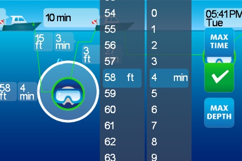 DiveMax AIR Dive Planner screenshot 4