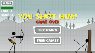 Stickman Apple Shooting Showdown screenshot 5