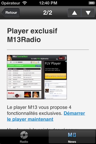 Radio M13 screenshot 3