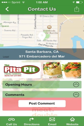 Pita Pit Santa Barbara screenshot 2