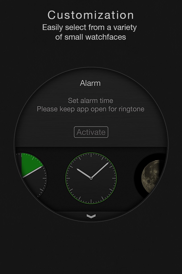 Circles - Smartwatch Face and Alarm Clock screenshot 2