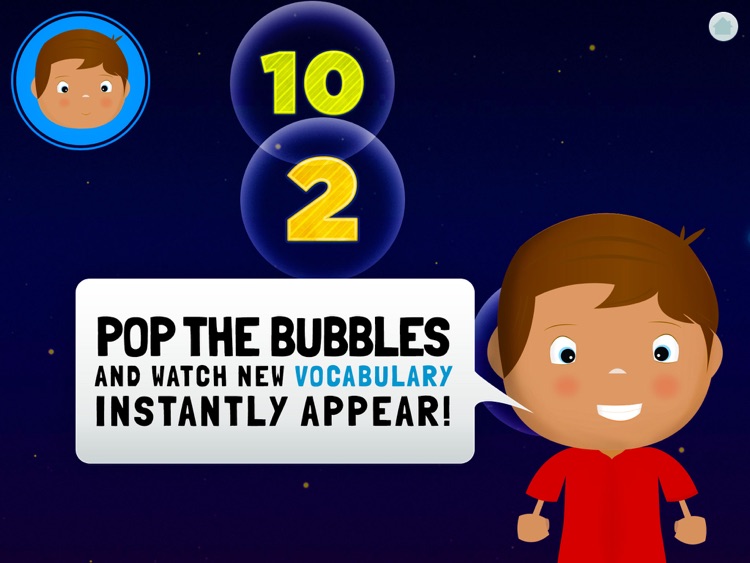 Learn Spanish for Toddlers - Bilingual Child Bubbles Word Game