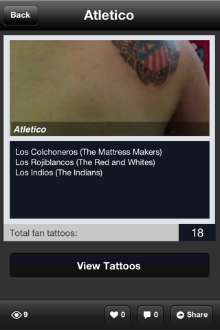 Football Tattoos screenshot 4
