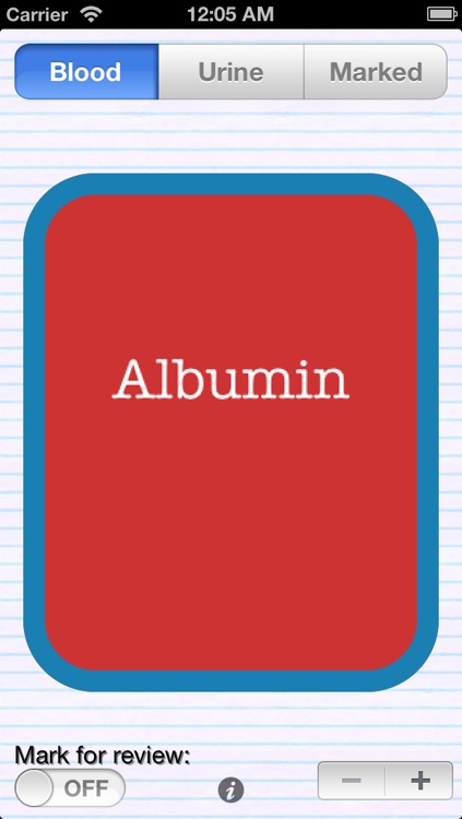 Blood and Urine Lab Tests - Flashcards