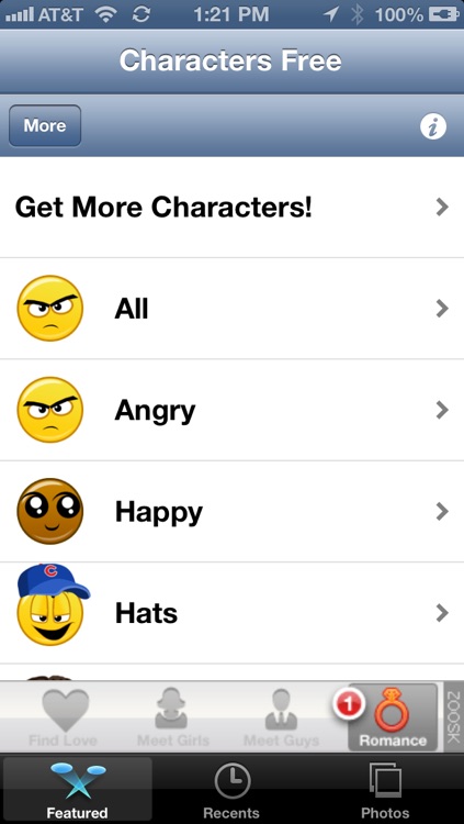 Emoji Characters and Smileys Free!