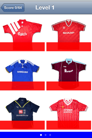 Football Quiz - Top Fun Soccer Shirt Kits Game. screenshot 2