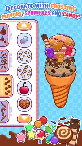 Game screenshot My Ice Cream Maker - Create, Decorate and Eat Sweet Frozen Desserts hack