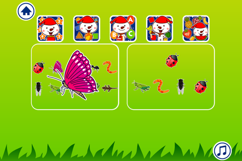 宝宝认昆虫 - 儿童游戏免费0岁-2岁、宝宝早教游戏免费巴士大全 screenshot 2