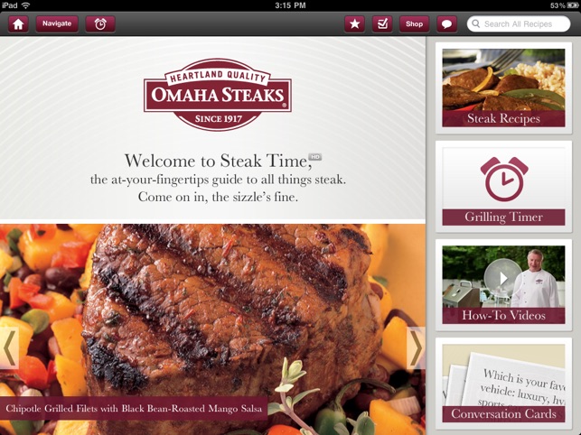 OMAHA STEAKS - MEDIABIDS - Ad from 2023-12-12