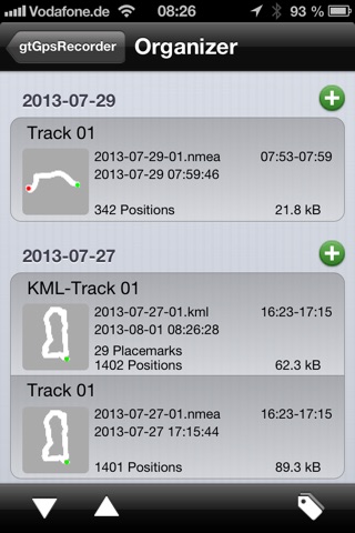 gtGpsRecorder screenshot 3