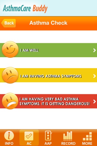 AsthmaCare Buddy screenshot 3