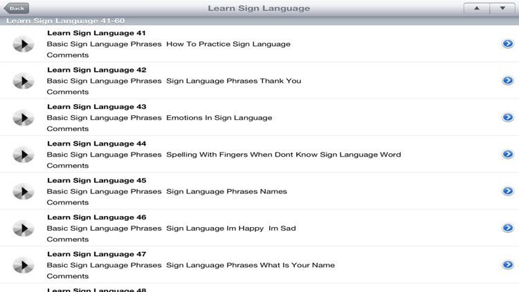 Learn Sign Language