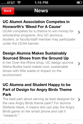 UC Alumni screenshot 4