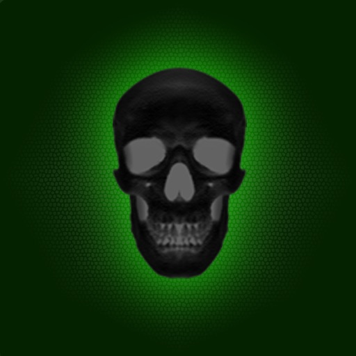 Skull Flashlight iOS App