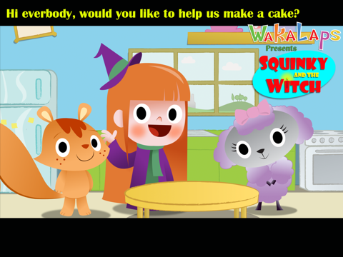 Waka: Squinky & the Witch - Interactive Animated Story for Kids to learn Colour, Shapes and Sizes screenshot 3