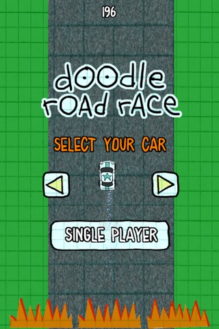 無料カーレースゲームの楽しみ (Doodle Road Race - A Fun Car Racing Game Free)のおすすめ画像1