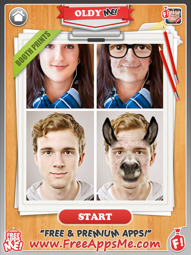 Oldy ME! HD FREE - Age, Old and Wrinkle Selfie Yourself with(圖5)-速報App