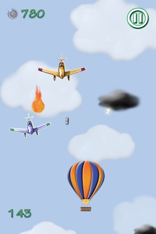 Balloon Tilt : Fighting for the Sky Flyer Game screenshot 2