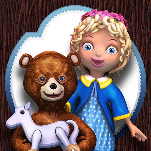 Goldilocks and the three bears - Book & Games Icon