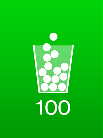 100ドット自由落下ボールゲーム - 100 Dots Free Falling Balls Gameのおすすめ画像1