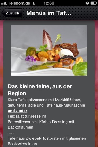 Schürers Restaurant Tafelhaus screenshot 3