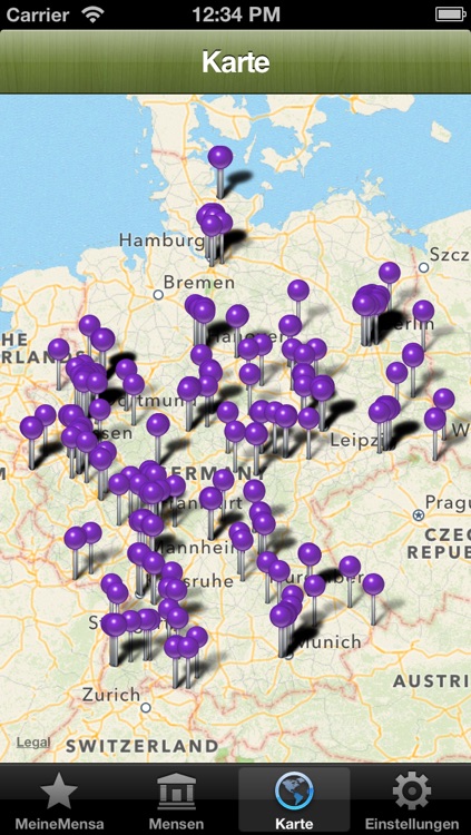 Mensa Deutschland - Speiseplan Berlin München Hamburg Köln Leipzig Dresden Frankfurt Aachen Kassel Bochum Bonn Braunschweig Konstanz Erlangen-Nürnberg Jena Mannheim Weimar Würzburg Koblenz Bremen Deggendorf Gera Heidelberg Darmstadt Erfurt Göttingen