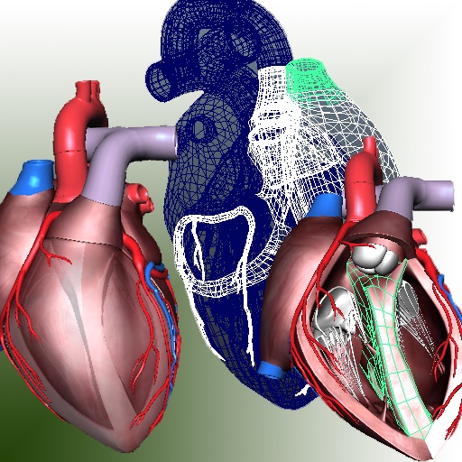 3D Heart icon