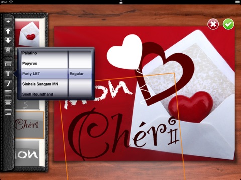 Love C@rds HD screenshot 4