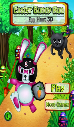 Easter Bunny Run - Egg Hunt 3D(圖1)-速報App