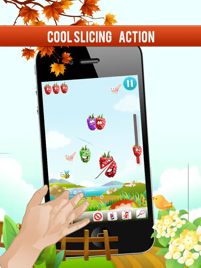 Berry Smasher - Ninja Slice Bug Smash Clash, game for IOS