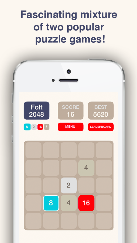 #1. Folt 2048 (iOS) 由: Mikhail Akopov