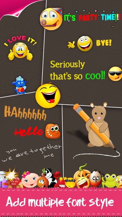 Color Text, Animated 3D Emoji & Multi Emoticons