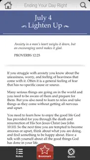 ending your day right devotional iphone images 2