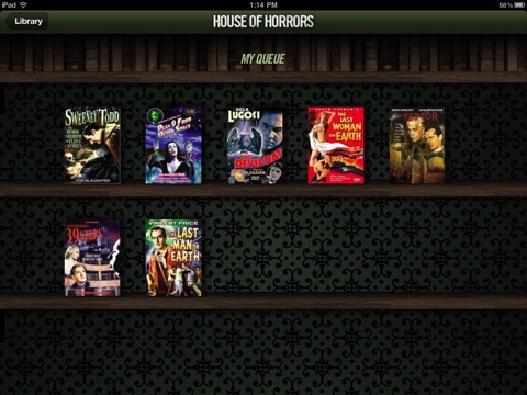 House of Horrors for iPad - Classic Scary Movies screenshot 4