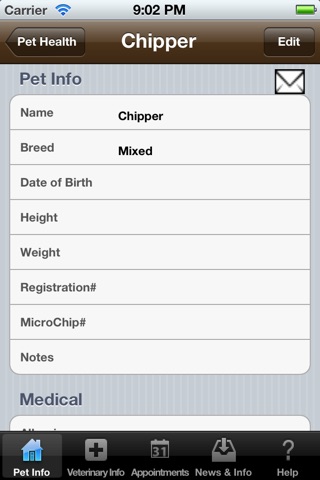 Pet Health (Medical Diary and Log) screenshot 2