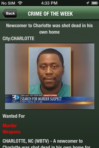 Charlotte Area Crime Stoppers screenshot 3