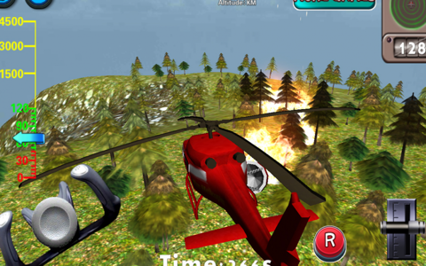 Great Heroes - Fire Helicopter screenshot 4