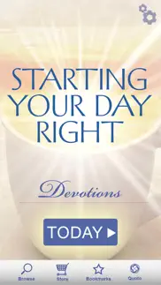 starting your day right devotional iphone screenshot 1