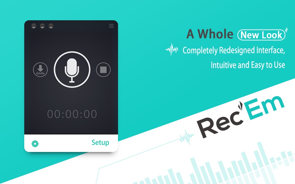 Rec’Em – Voice Recorder, Player, Manager & Distributor - 2.0.2 - (macOS)